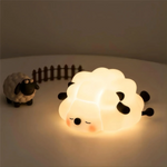 veilleuse table animaux silicone rechargeable mignon lapin panda citrouille