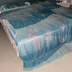 housse couette soie transparente motifs floraux semi transparente grande taille dimensions 240x220cms couleurs noir