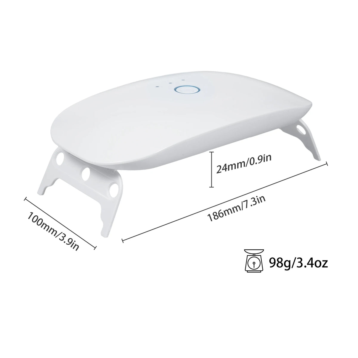 lampe uv résine led 365 395nm moderne pliable synchronisation rapide blanc rose