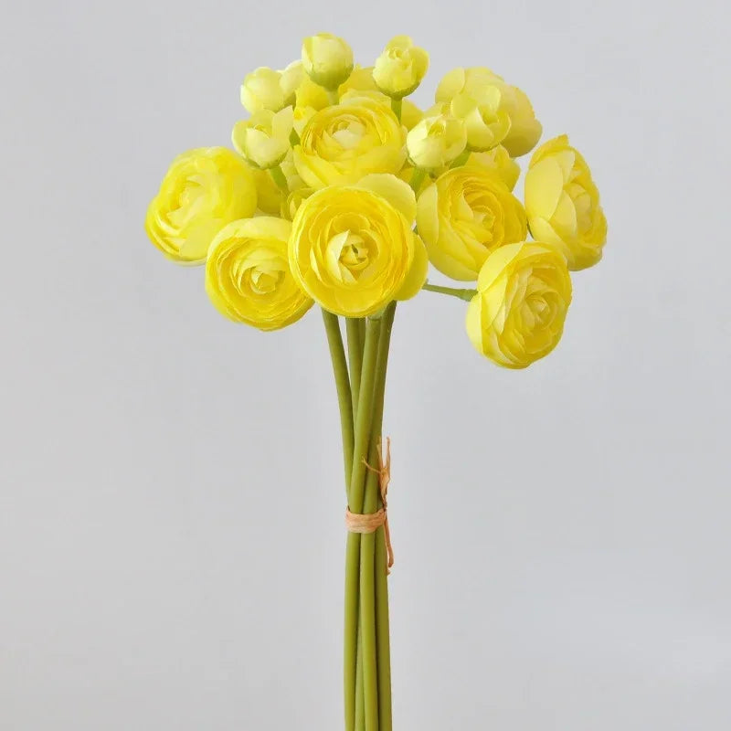 bouquet fleurs artificielles roses blanches vertes oranges intérieur moderne élégant anniversaire mariage