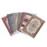 tapis turc ornements floraux géométriques rose rouge rouge foncé bleu or bleu ciel classique