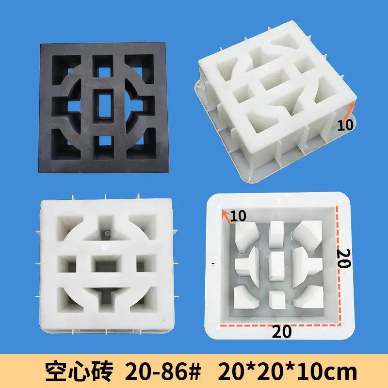 blocs décoratifs blancs motifs géométriques modernes facile utiliser cloisons décoratives intérieur extérieur