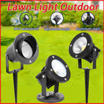 Spot lumineux extérieur moderne noir ip65 gu10 5w 4500k 3000k led étanche 2492000lm 85265v