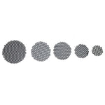 grille hexagonale moderne noir anti glare aluminium led downlight projecteur contemporain