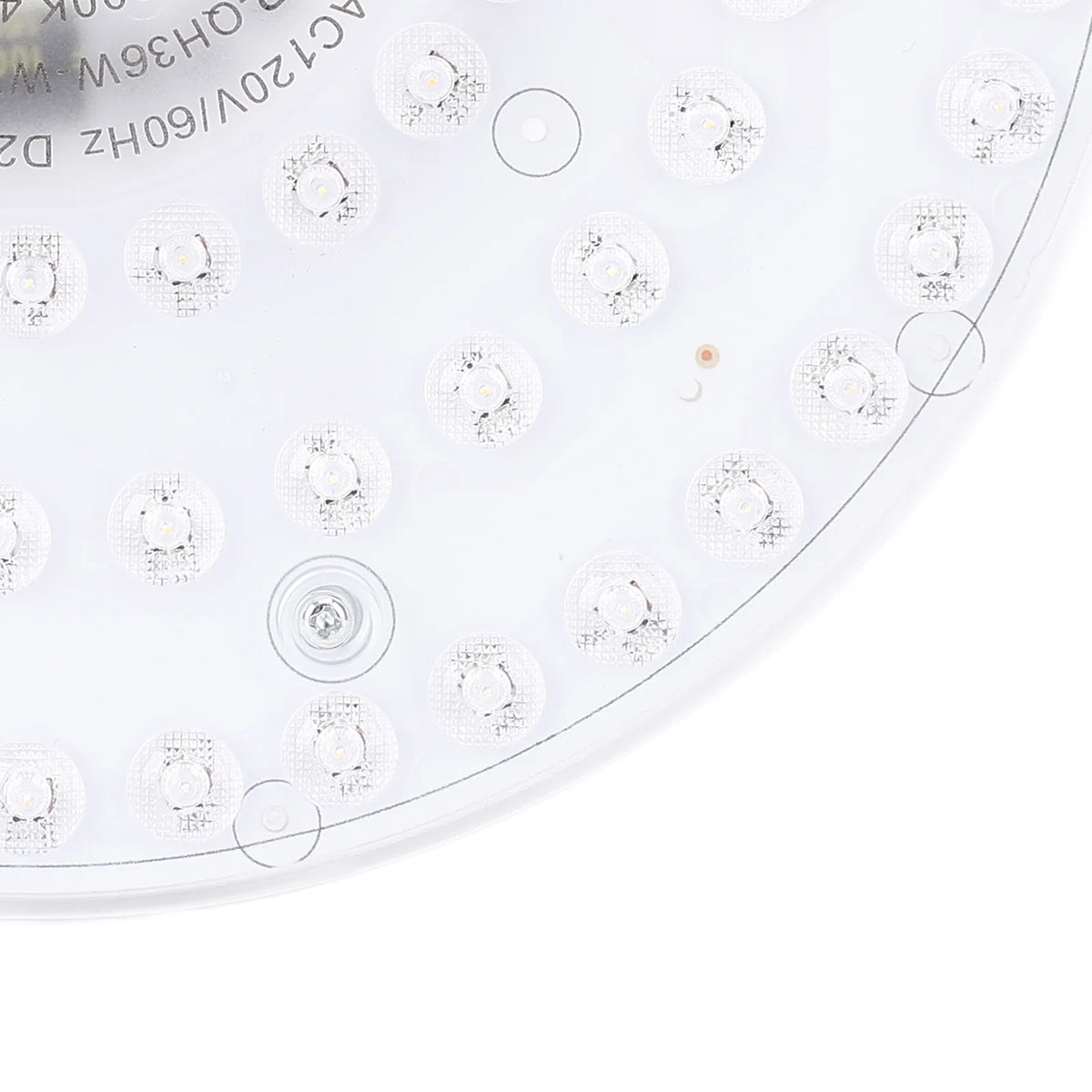 ventilateur led blanc marron moderne pale boisée éclairage séparé circulaire minimaliste