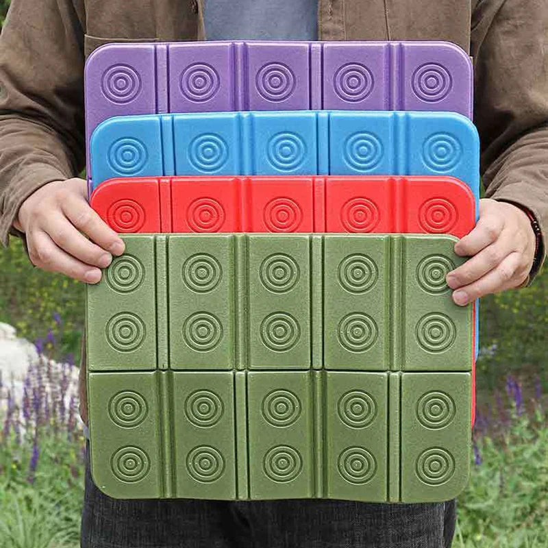 tapis sol pliable mousse waterproof rouge violet vert olive moderne