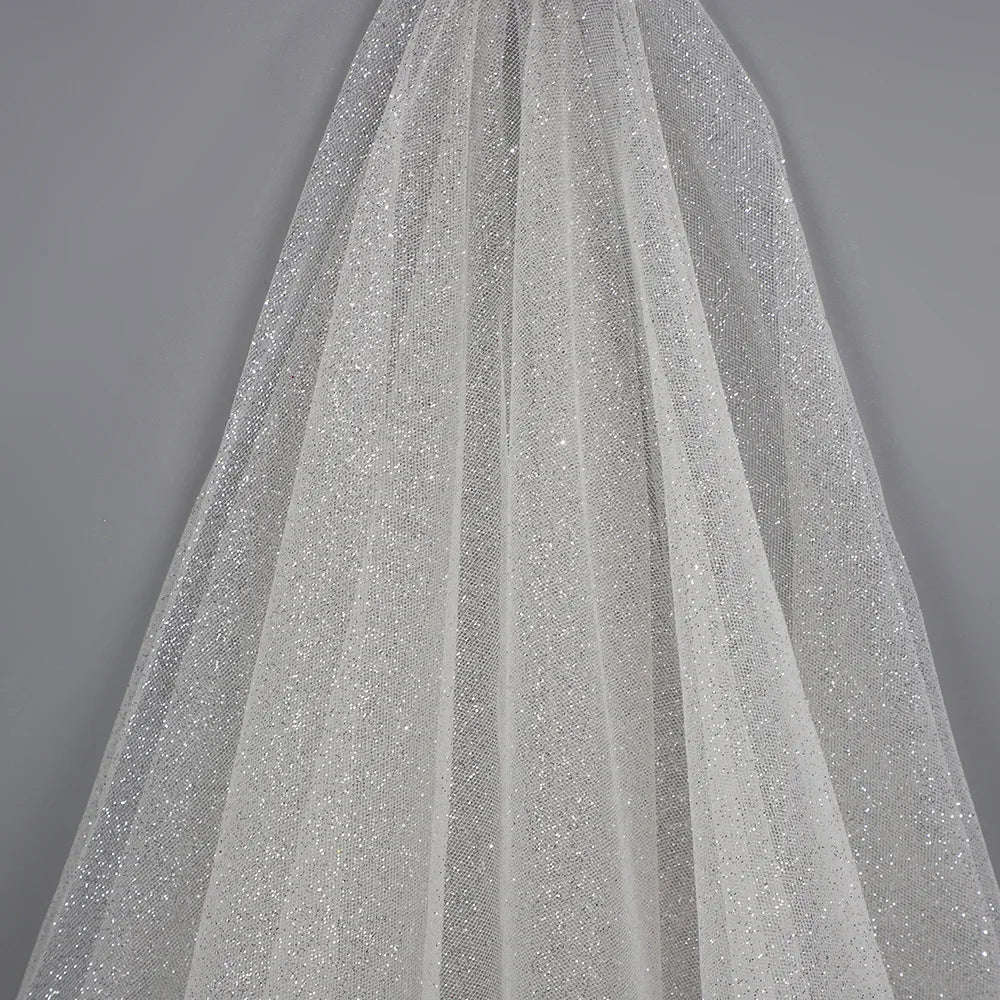 tulle pailleté transparent élégant noir blanc rose rouge vert jaune bleuclair festive