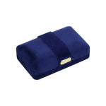boîtes bijoux velours violet blanc boutons dorés anniversaire mariage fiançailles événements classiques