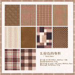 papier patchwork vintage motifs carreaux pois damasé boutons bois opaque mariage anniversaire noël création