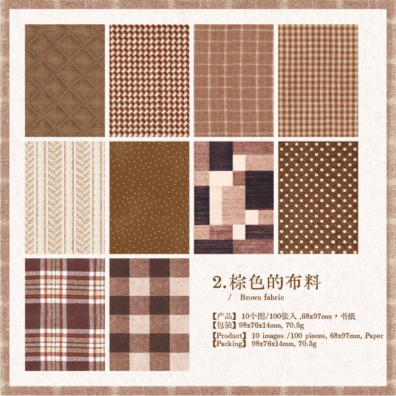 papier patchwork vintage motifs carreaux pois damasé boutons bois opaque mariage anniversaire noël création