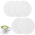 sous verres silicone modernes noir gris rose bleu vert blanc