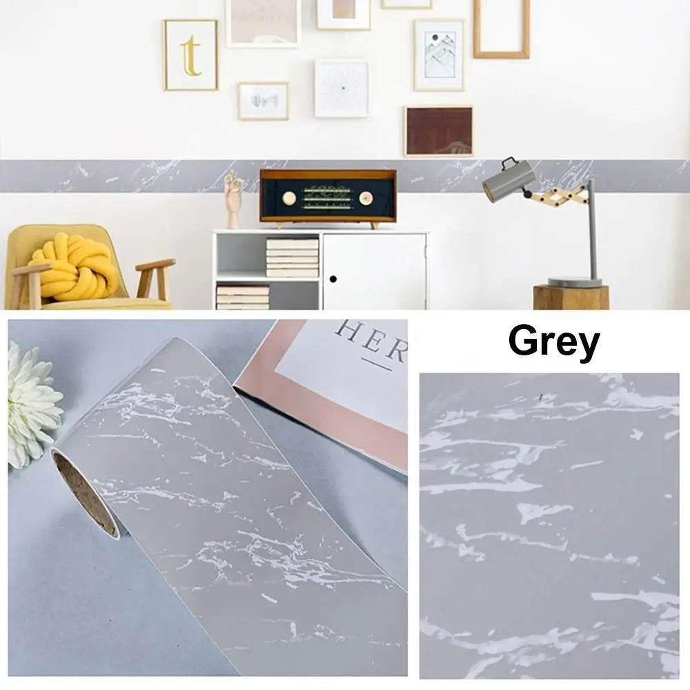 ruban adhésif décoratif marbre moderne adhésif vinyle pvc noir blanc gris or rose bleu