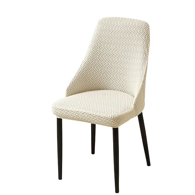 housse chaise moderne gris rayures élastique spandex polyester fauteuil mariagehôtel