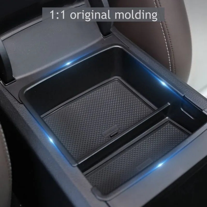 rangement accoudoir voiture abs silicone compartiments modulaires console centrale byd king seal chazor 2026