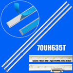 barre lumineuse led blanc ligne droite surface lisse moderne clips fixation