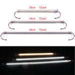 bande led 30cm 40cm 50cm blanc clips aluminium éclairage cuisine sous meuble led modernes