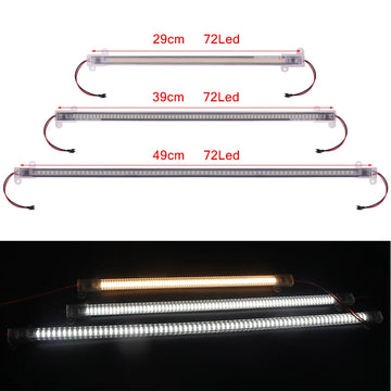 bande led 30cm 40cm 50cm blanc clips aluminium éclairage cuisine sous meuble led modernes