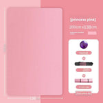 tapis yoga violet rose antidérapant alvéolaire lignes relief double épais moderne fitness enfants