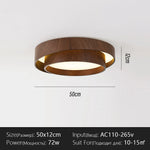 lampe led bois moderne minimaliste marron clair doré veineux lumières télécommande adjustable