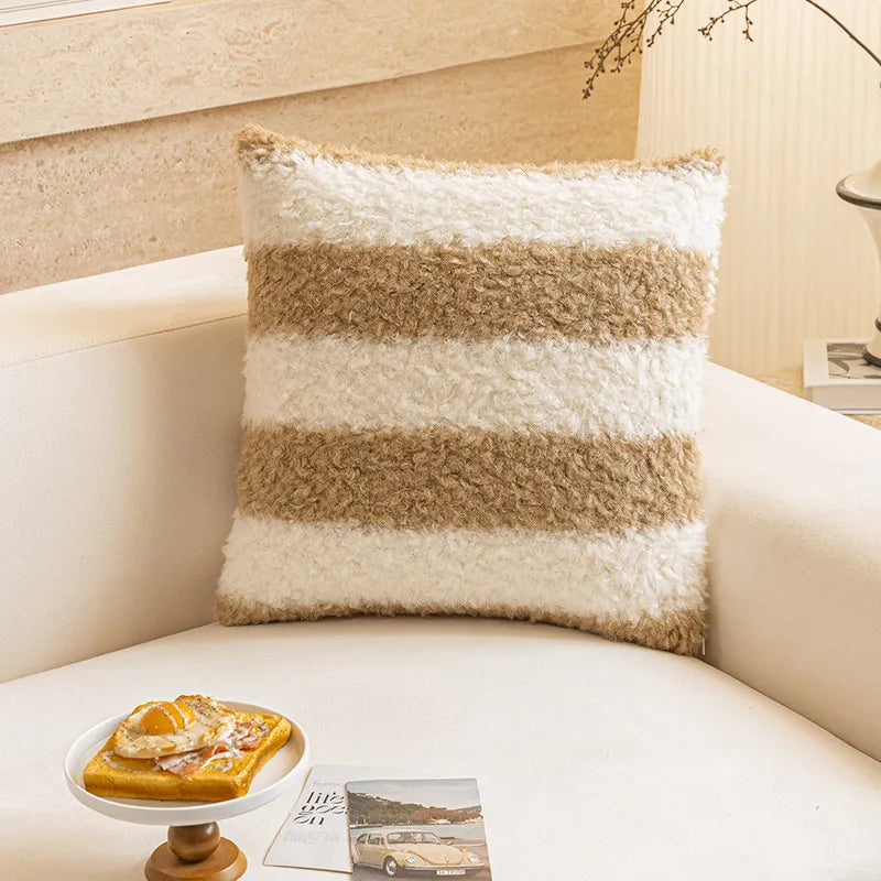 housse coussin polyester multicolore motifs automne décoration intérieure moderne 45x45cm 30x50cm