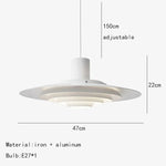 suspension lumineuse argentée moderne nervures câble suspendu chambre salon led minimaliste