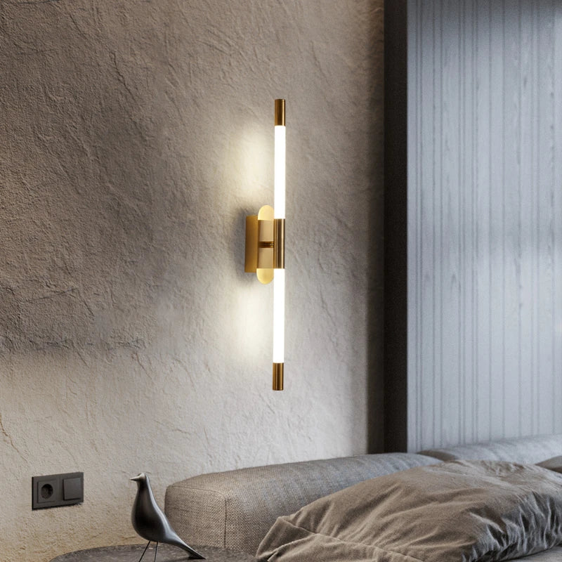 lampe murale moderne blanc doré éclairage chambre cuisine salle manger 63cm 84cm 57cm 92cm