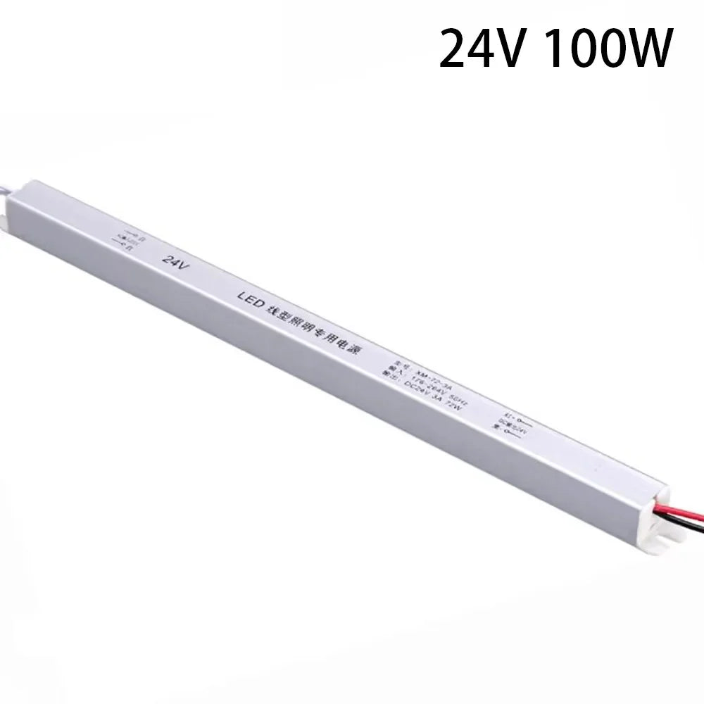 alimentation led 12v 24v 18w 36w 48w câbles blanc moderne sans fixation