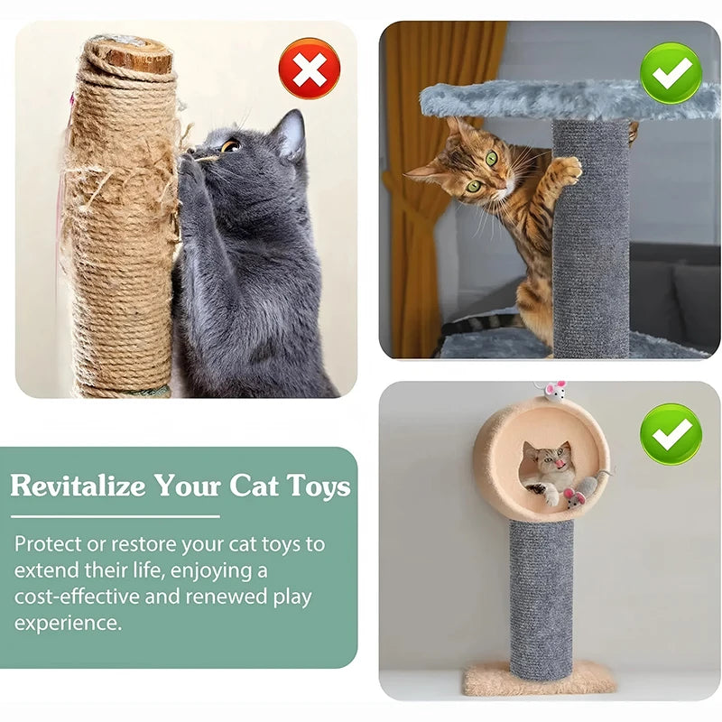 tapis chat adhésif beige gris noir moderne anti rayures protection meubles fixe