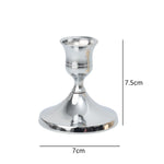 bougeoirs vintage or argent cuivre support bougie classique fer forgé romantique decoration intérieure table
