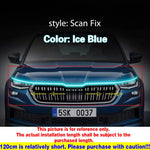 ruban lumineux flexible led rouge bleu moderne adhésif câble fiche protection