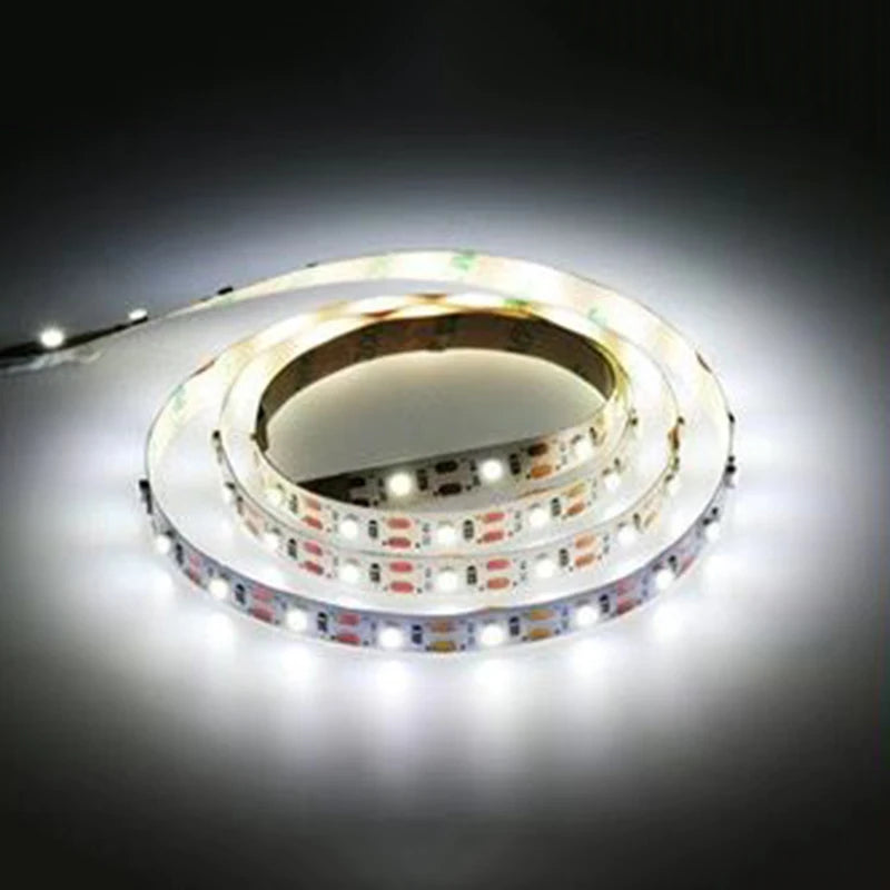 ruban led flexible blanc jaune bleu adhésif batterie 3000k moderne éclairage salon chambre 60leds