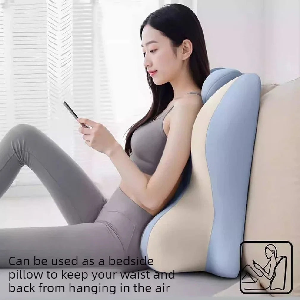 coussin ergonomique gris mousse mémoire forme support cou thorax latéral abdomen cheville mollet cuisse