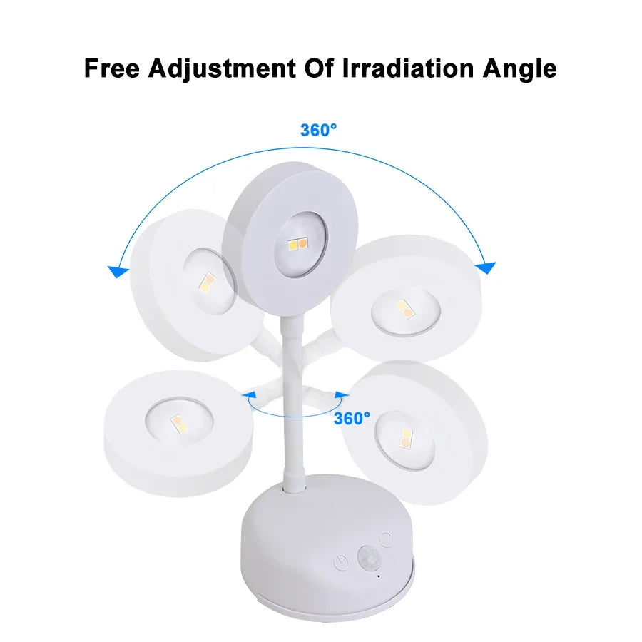 projecteur led rechargeable intelligent détecteur présence lampe murale sans fil télécommande éclairage moderne entrée