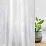 rideau douche blanc rayures verticales opacité moderne 45x200cm 45x500cm 60x200cm 60x500cm