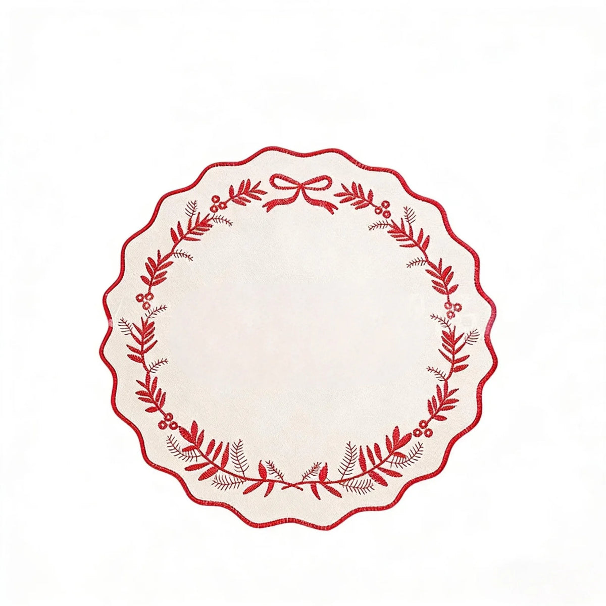 serviette table classique guirlande feuilles ruban blanc bleu orange rouge violet doré respectueux environnement