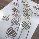 gabarit peinture floral délicat classique opaque bricolage scrapbooking journal decoration