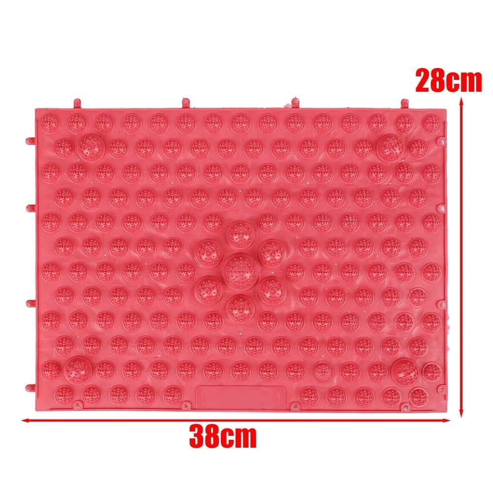 tapis massage points concaves violet vert rose bleu moderne opacité yoga circulation sanguine