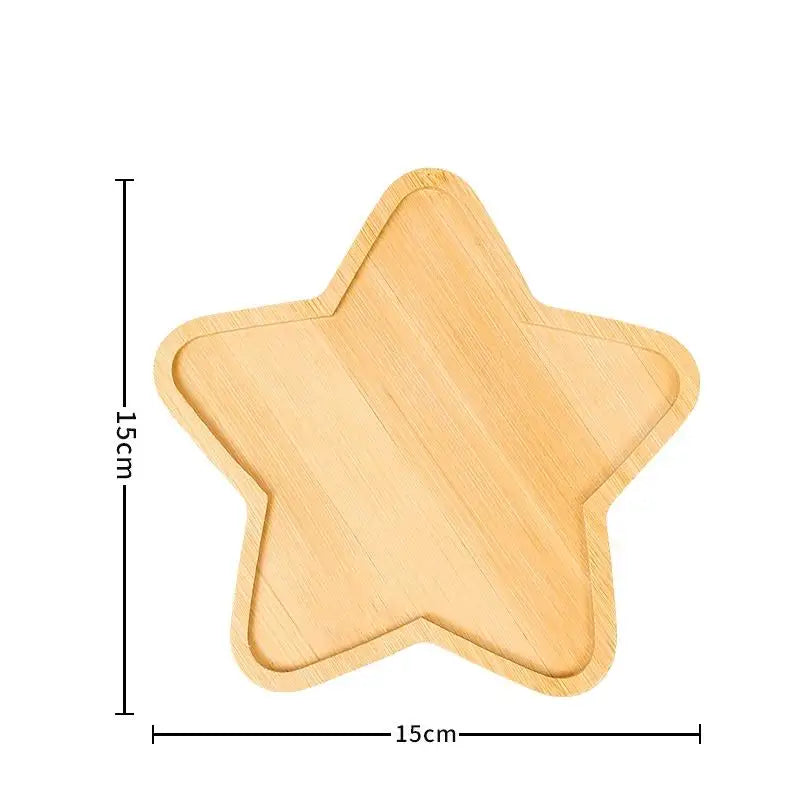 plateau bois clair rayures horizontales résistant chaleur minimaliste naturel sans fixation