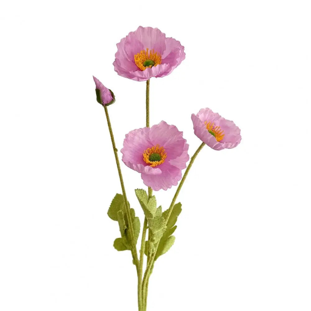 décoration extérieure mariage bouquet artificiel fleurs simples feuilles vertes moderne rouge blanc
