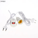 support lampe suspendu industriel câble mètres prise eu interrupteur blanc doré