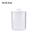 boîte rangement cosmétique transparente plastique cotons lingettes maquillage bijoux salle