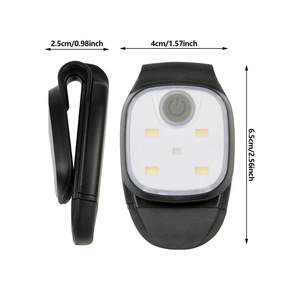 lampe poche noire rechargeable usb clips moderne compact led