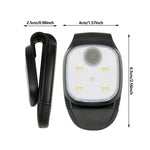 lampe poche noire rechargeable usb clips moderne compact led