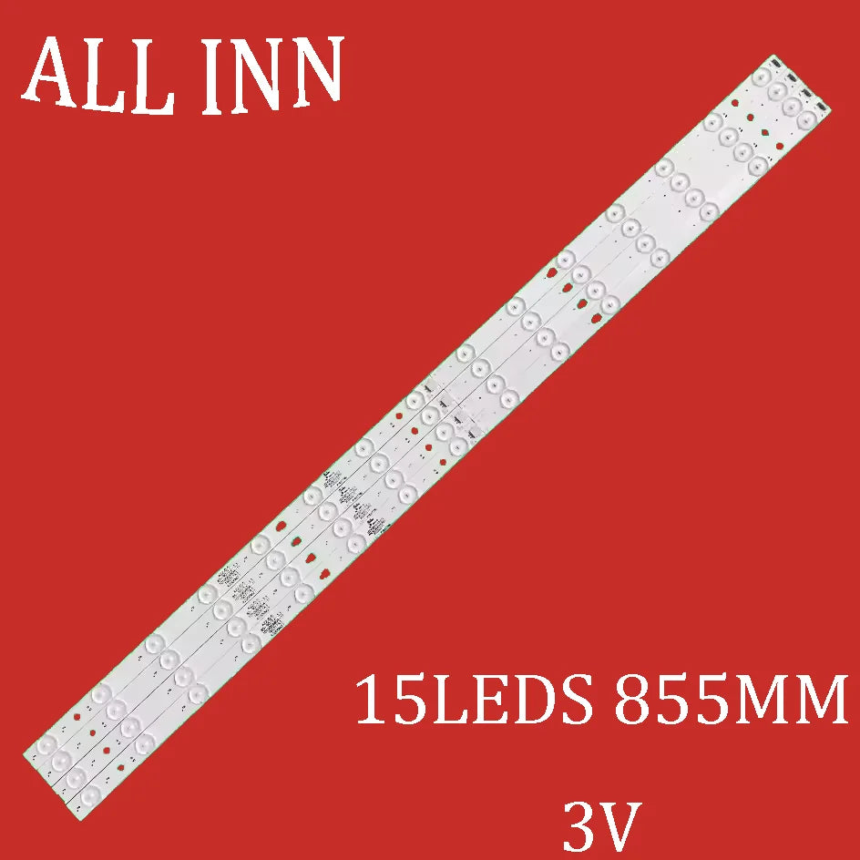 bande led blanc moderne 855mm 15 leds 3v connecteur
