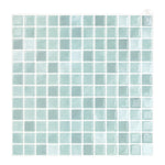 carreaux mur autoadhésifs modernes carrés uniformes beige clair 10x10 imperméables pièces