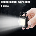 lampe torche rechargeable led portable pratique clip noir compactextérieur camping