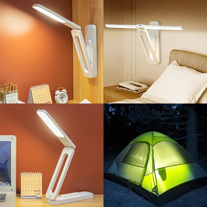 lampe pliable moderne blanc rose bleu adhésif 3m minimaliste ledfluxlumineuxsourceenergieplastiqueABS