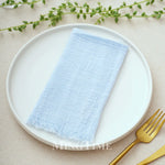lot 10 serviettes table coton jaune texture rugueuse moderne maison