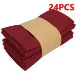 serviette table polyester vert olive unie cuisine salle manger décoration mariage