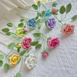 bouquet main multicolore artisanal intérieur décoration maison occasion anniversaire mariage
